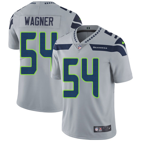 2019 Men Seattle Seahawks #54 Wagner grey Nike Vapor Untouchable Limited NFL Jersey